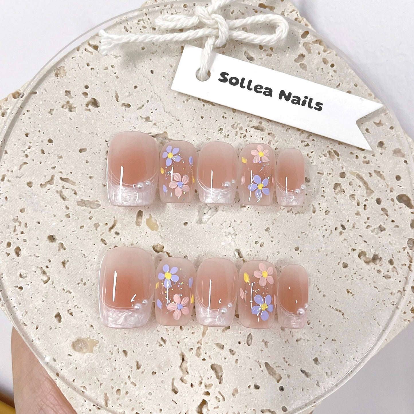 Candy Bloom Nails