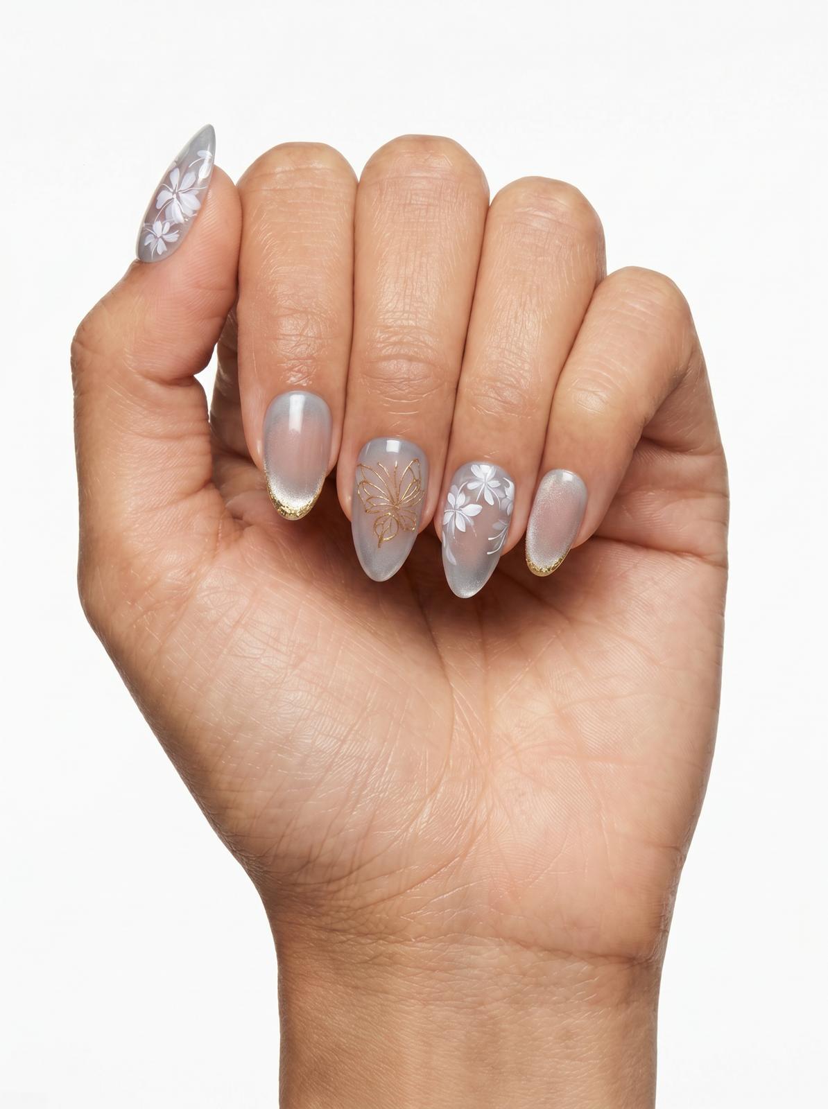 Whispering Wings Nails