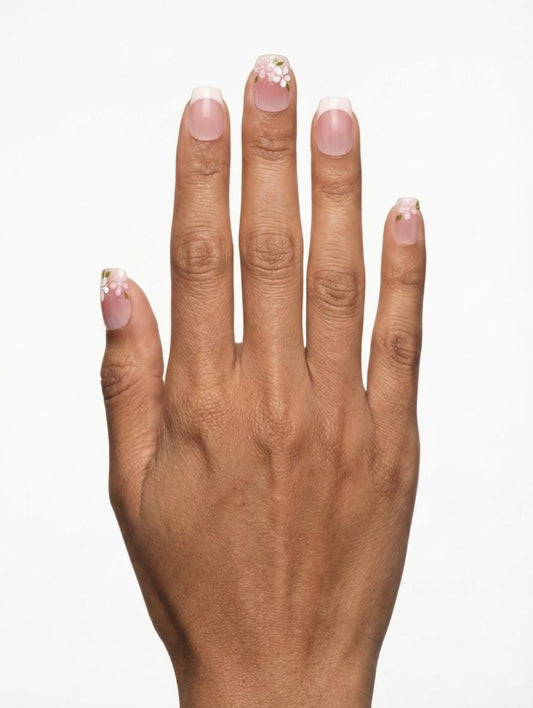 French Blossom Nails