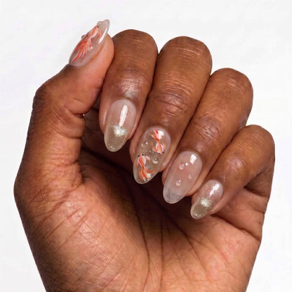 Butterfly Koi Nails