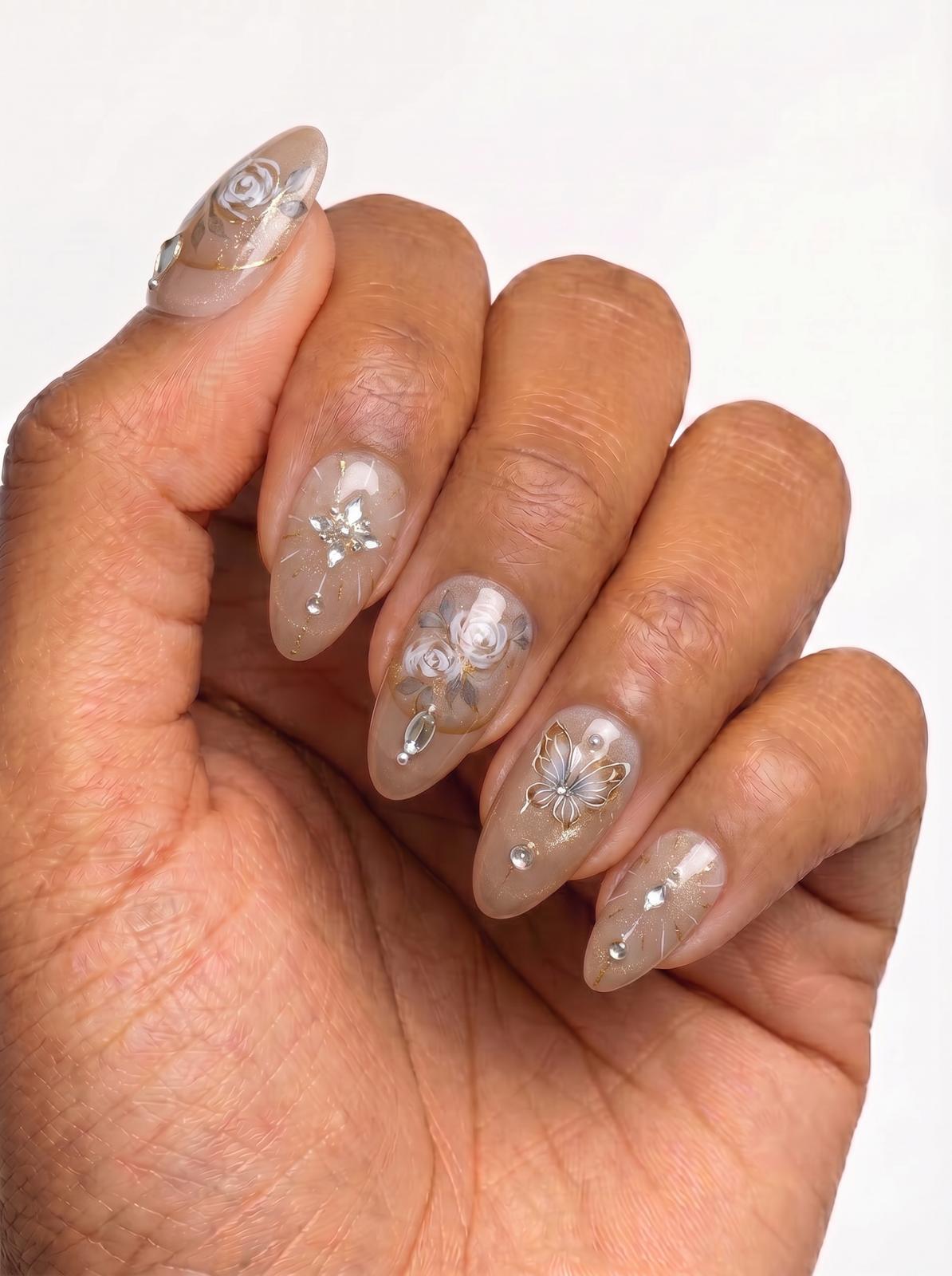 Brilliance Blossom Nails
