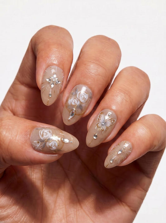Brilliance Blossom Nails