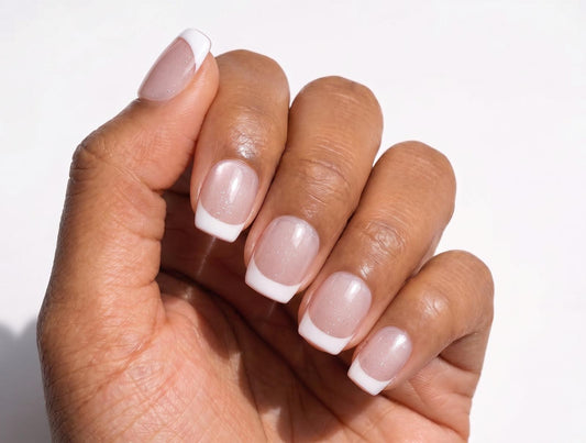Blissful French Duo Nails