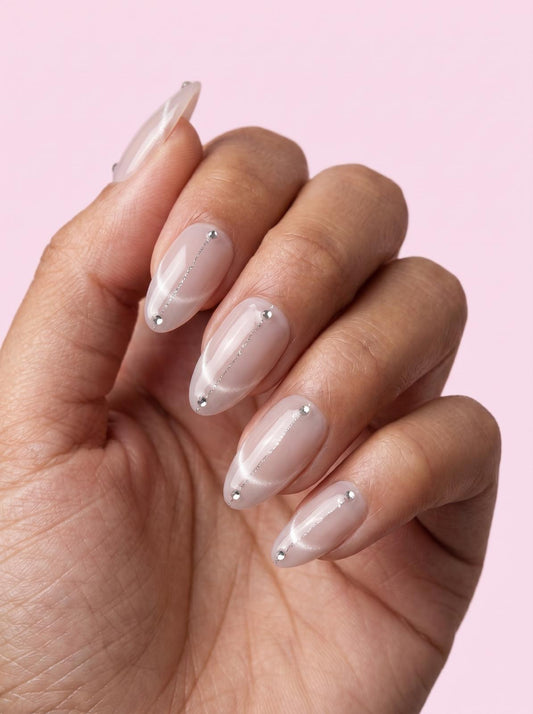 Angelique Silver Line Set