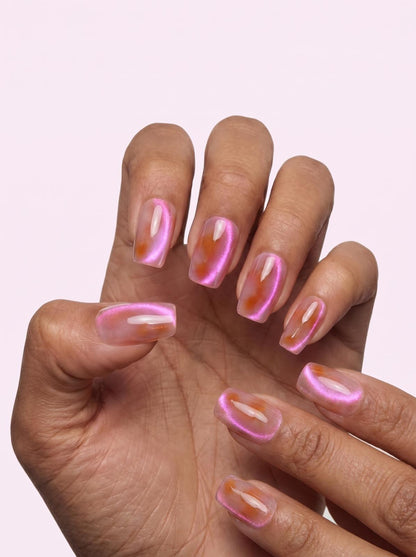 Amethyst Fade Nails