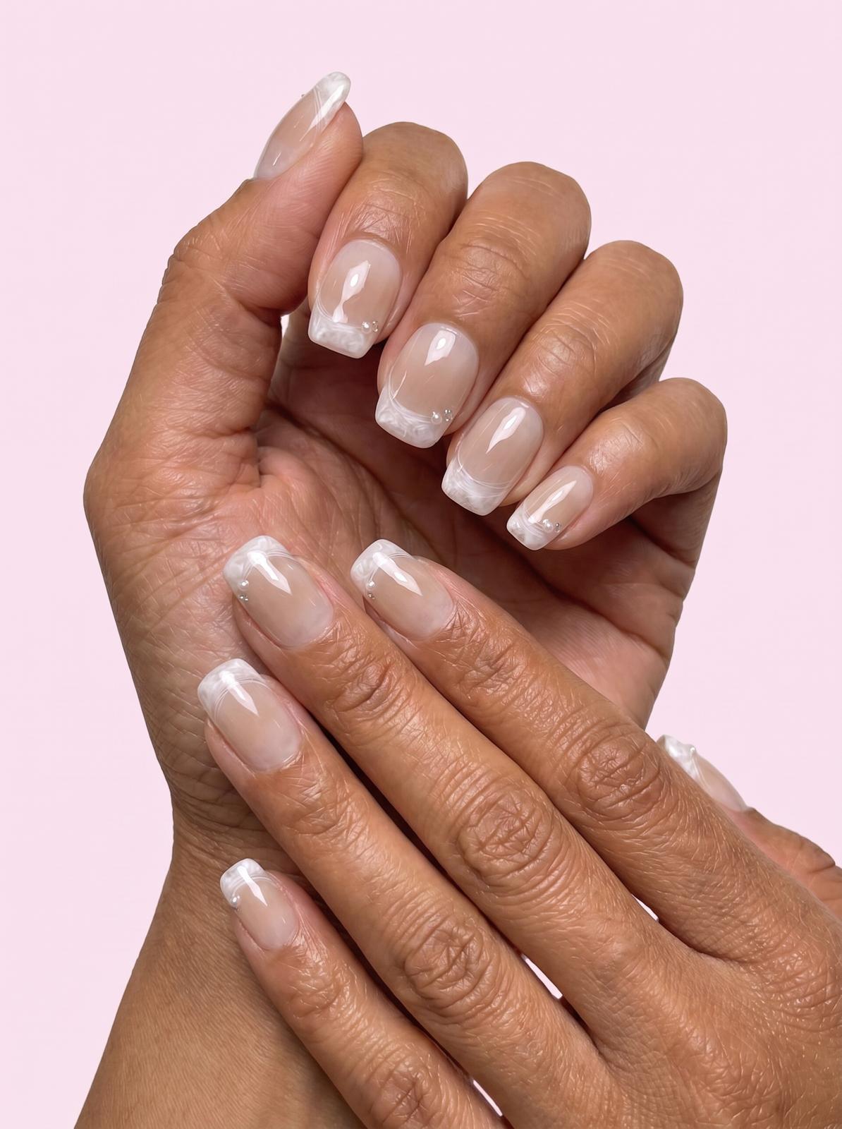 Ballet French Nails