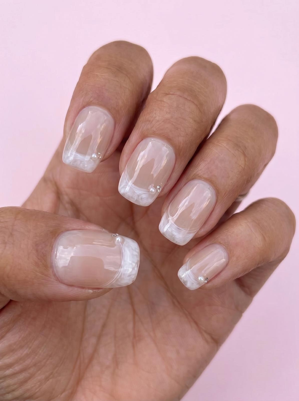Ballet French Nails