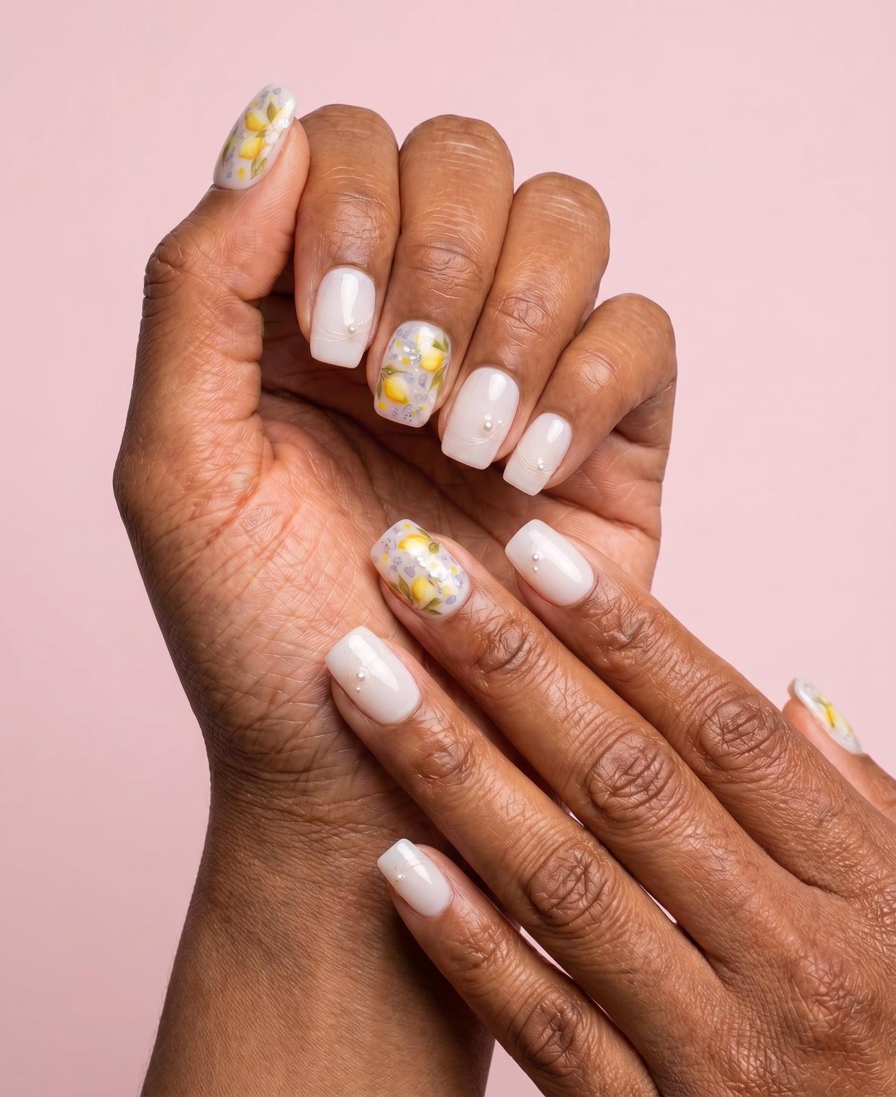 Aura Pearlset Nails