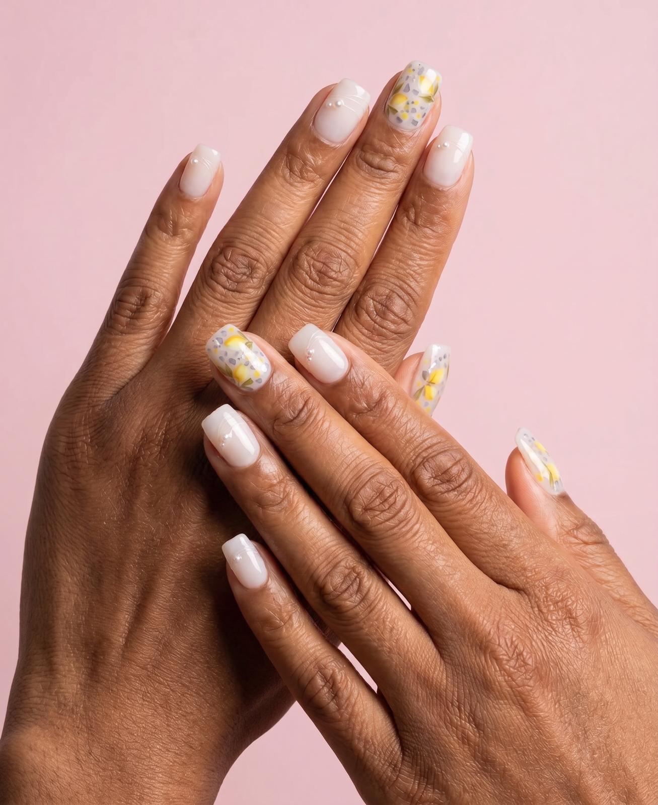Aura Pearlset Nails