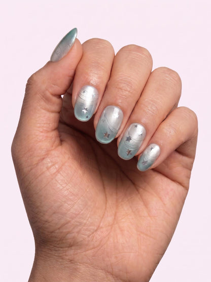Cloudlight Shine Nails