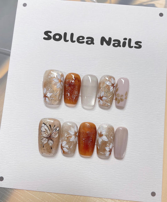 Amber Bloom & Butterfly