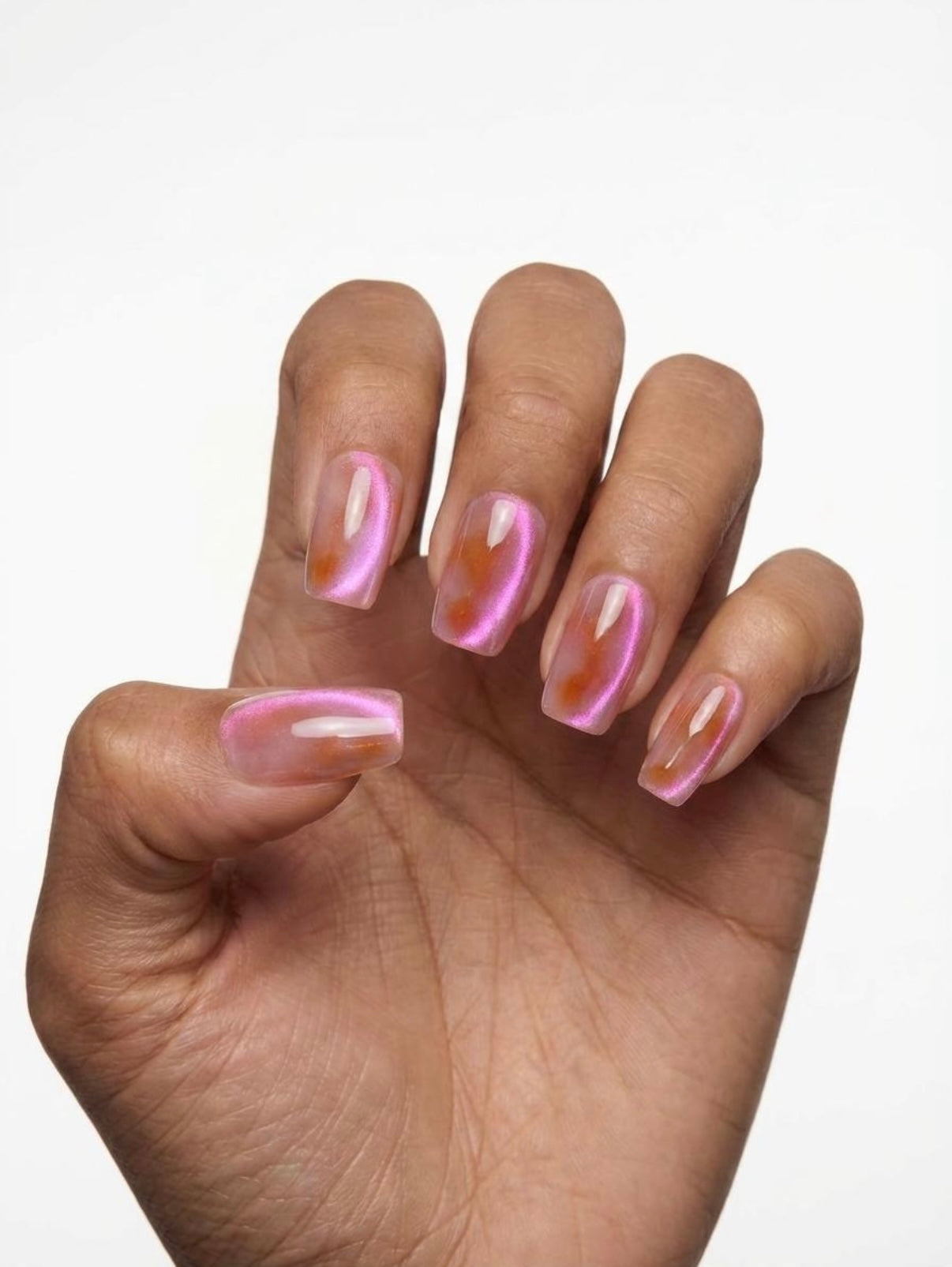 Amethyst Fade Nails