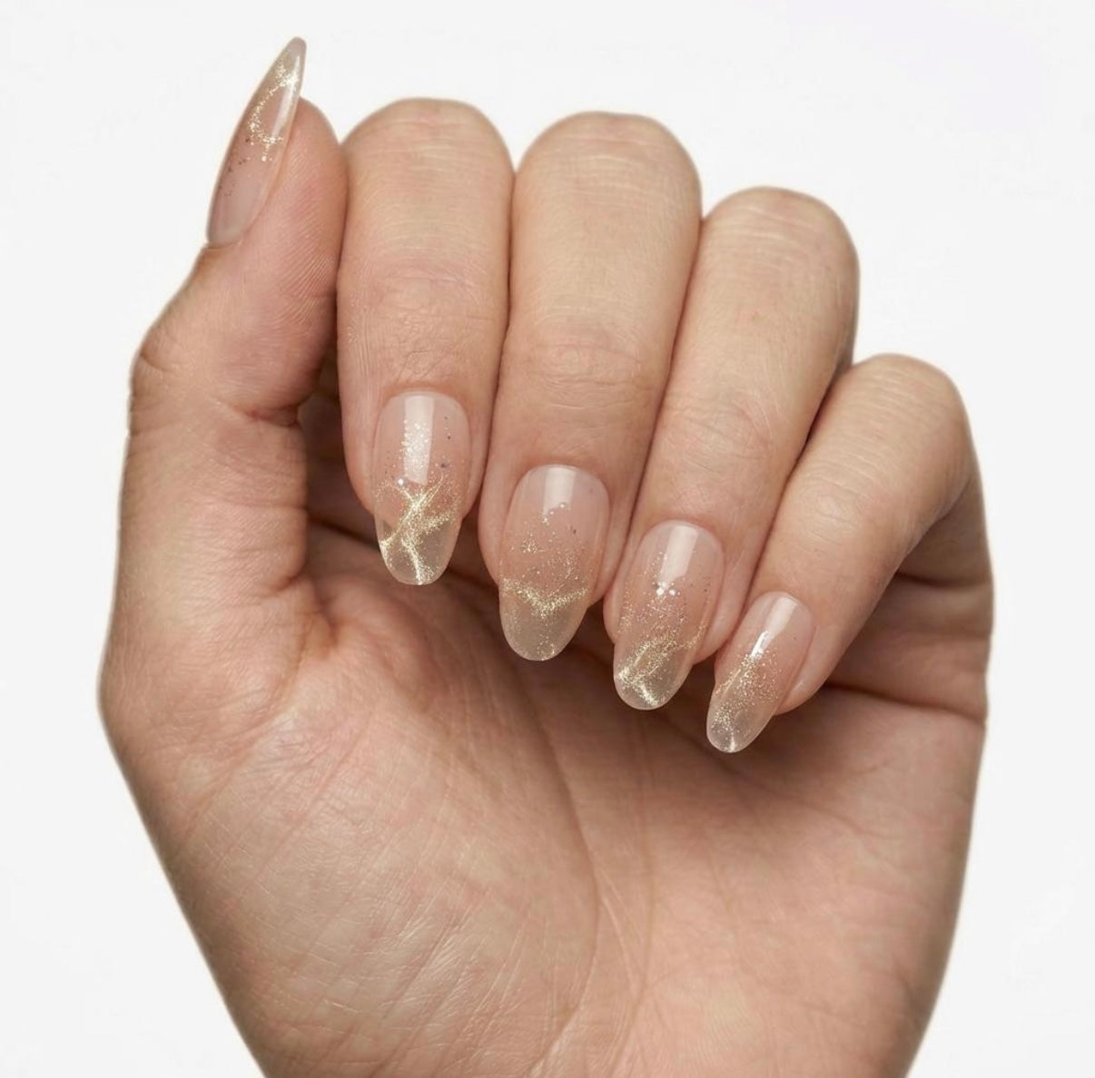 Glow Ombre Nails