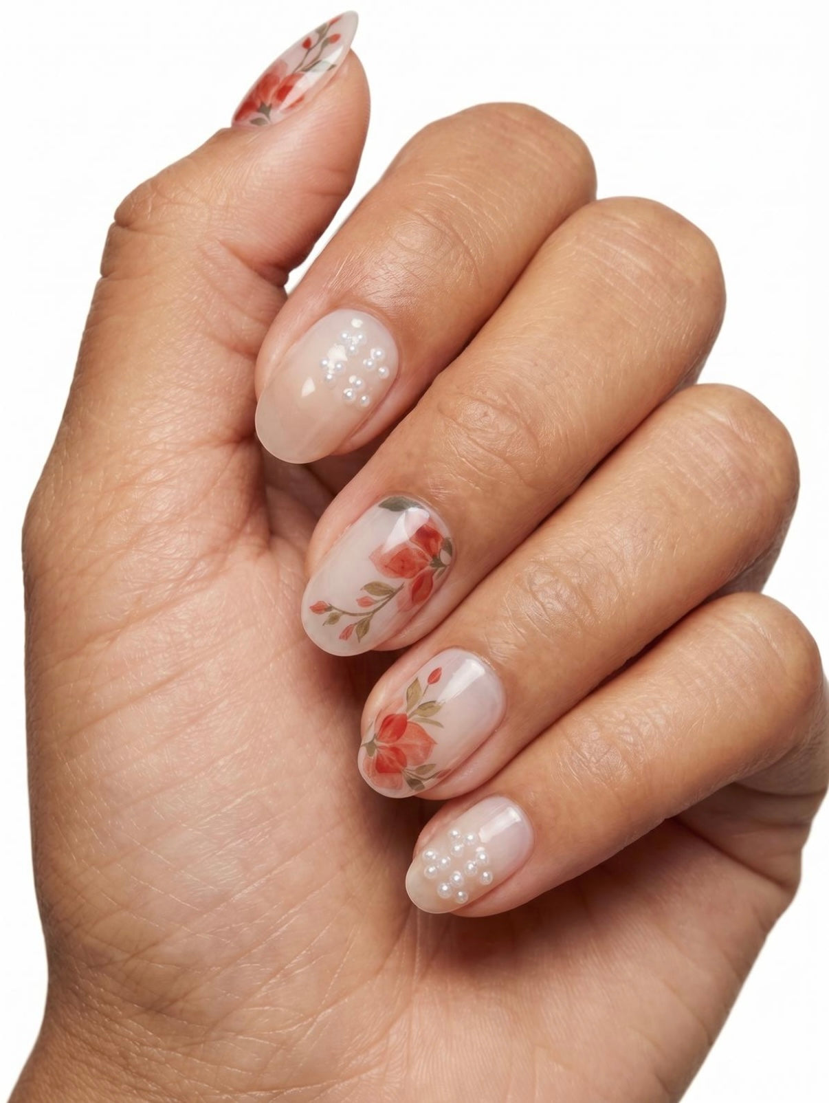 Blossom Pearl Nails