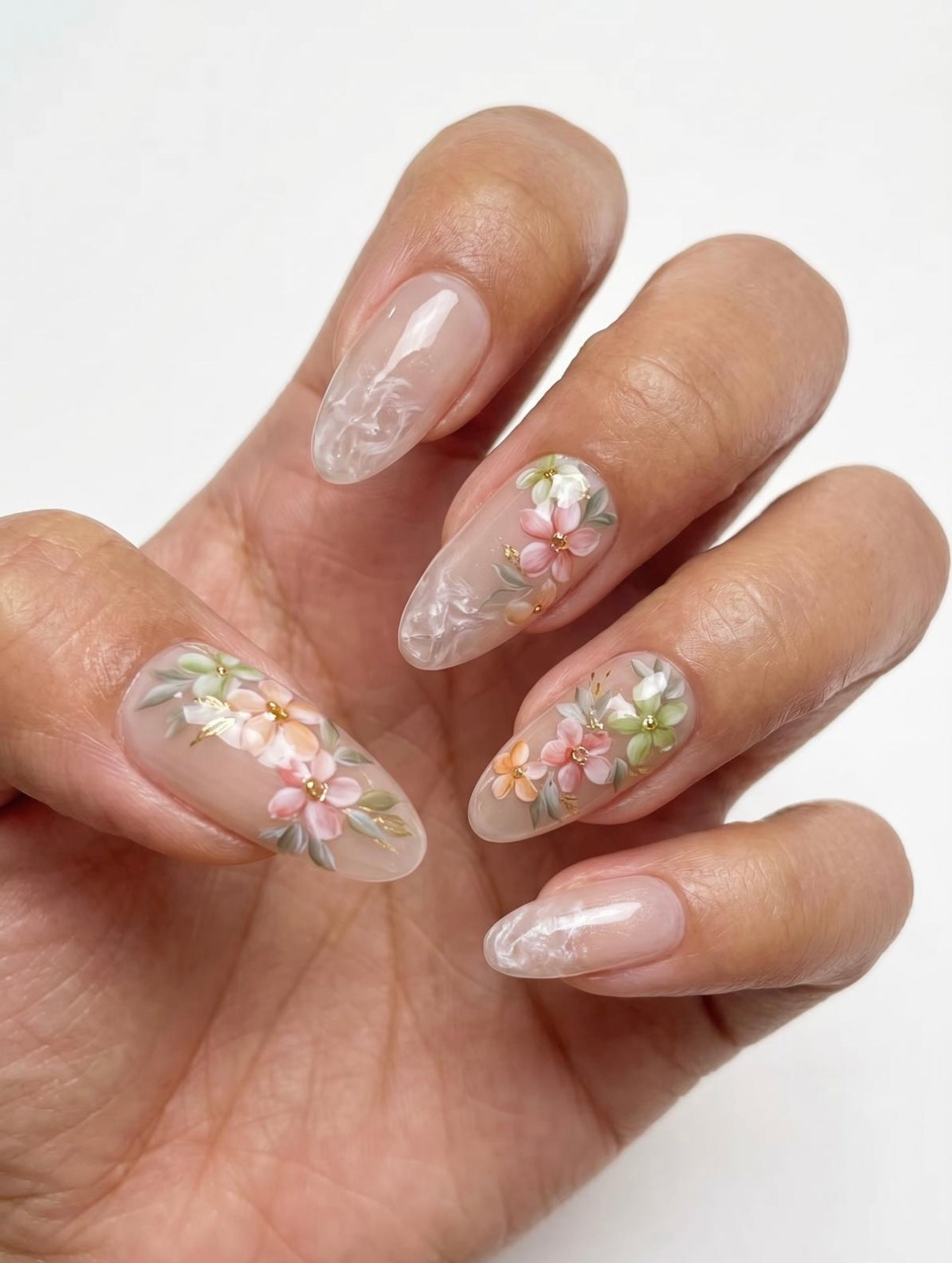 Garden Whisper Nails