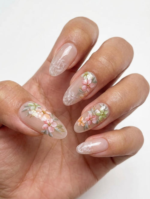 Garden Whisper Nails
