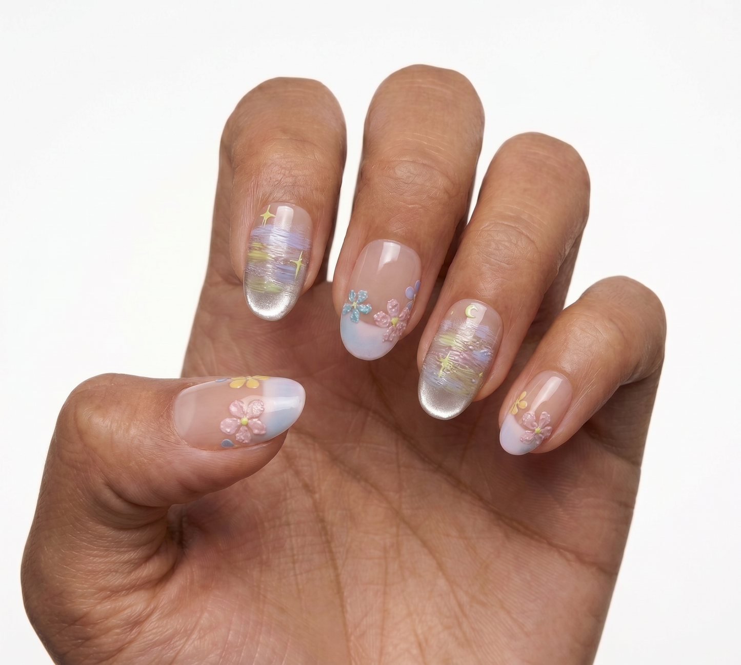 Dreamy Garden Nails