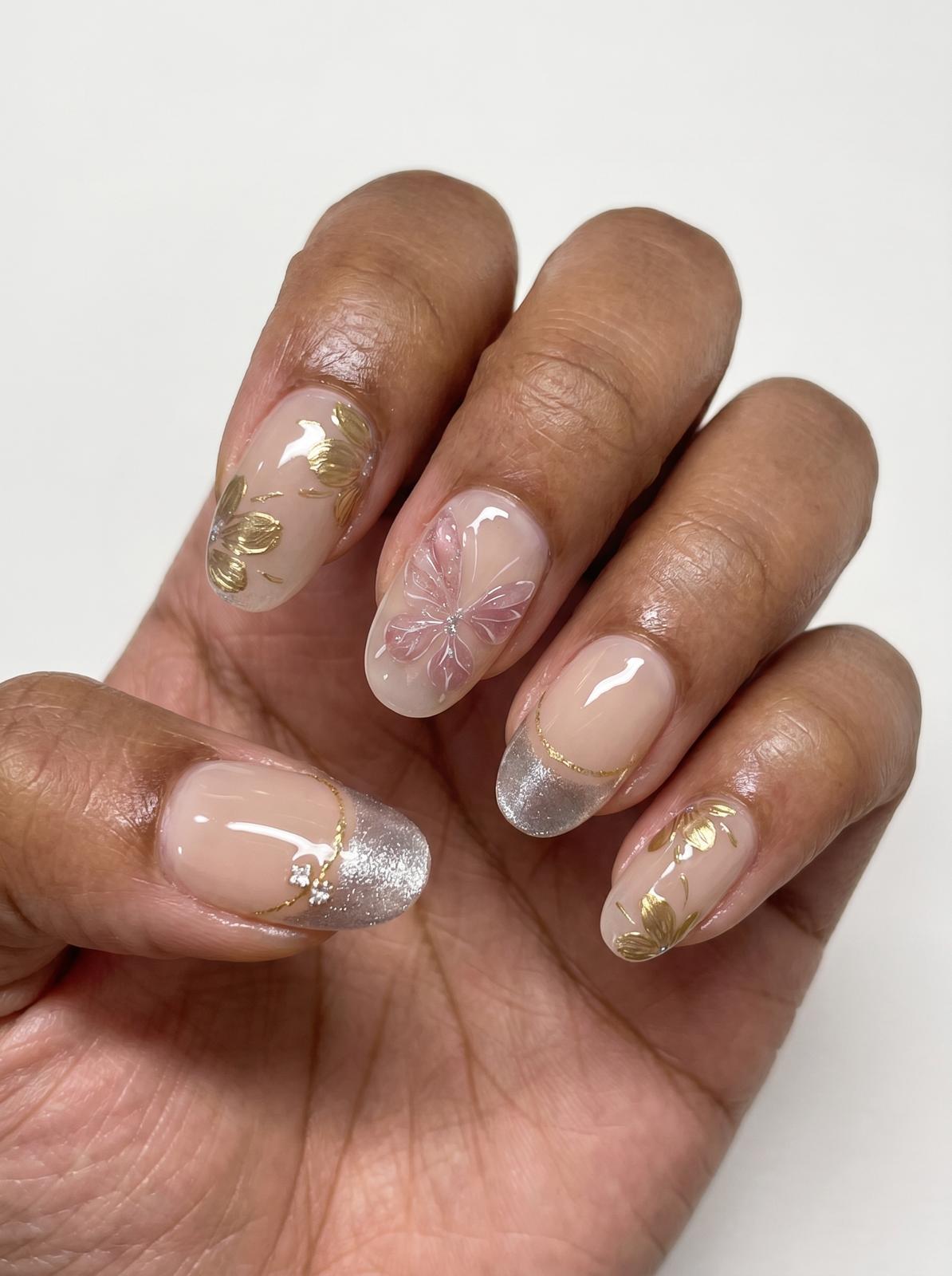 Gilded Butterfly Grace