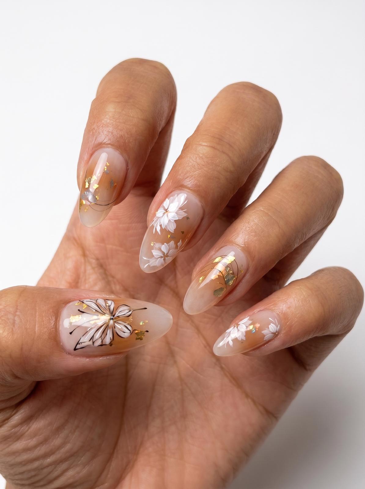 Butterfly Bloom Nails