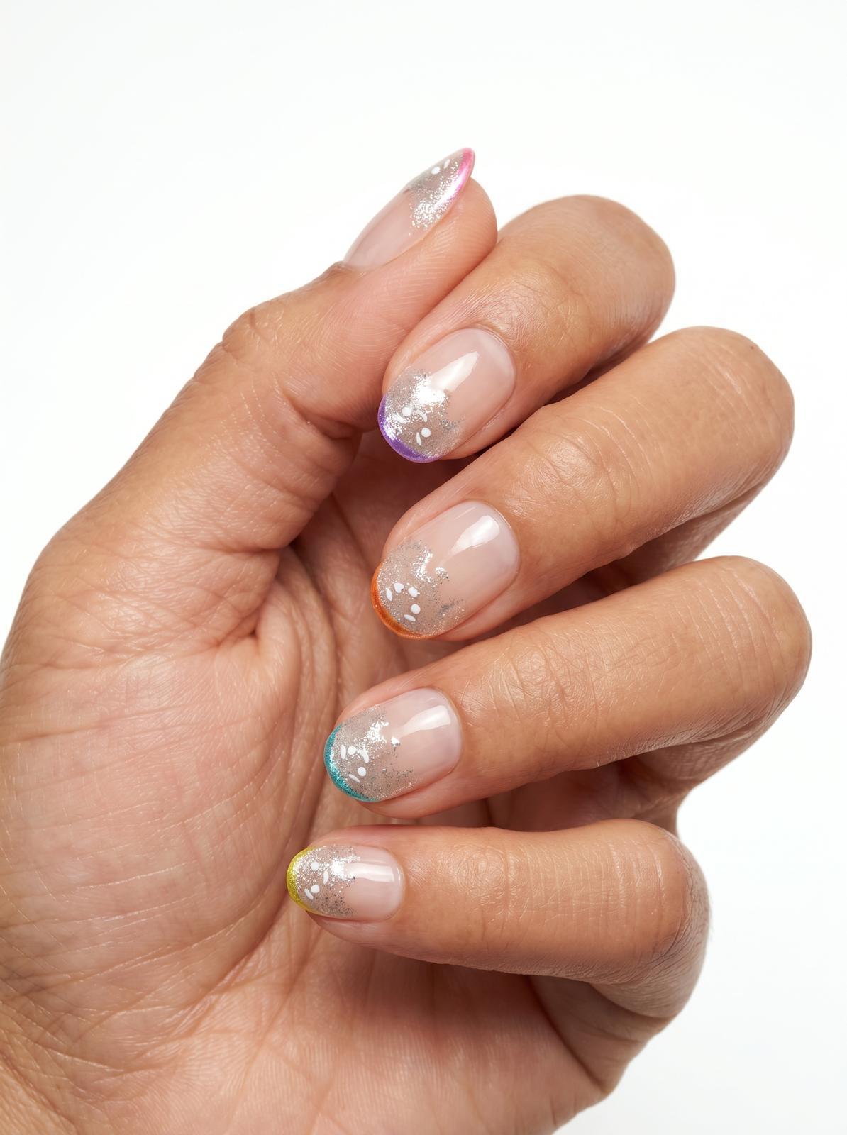 Candy Spark Nails