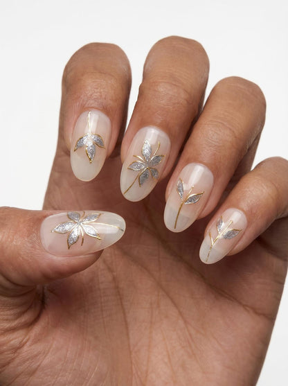 Flower Petal Nails