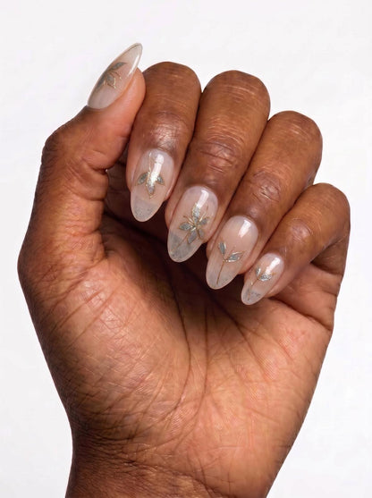 Flower Petal Nails