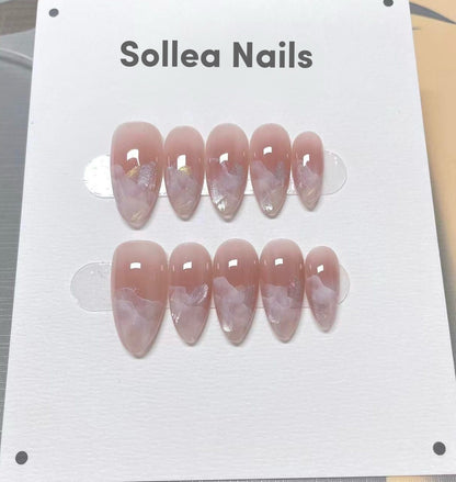 Bare Glow Nails