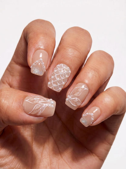 Creamshell Nails