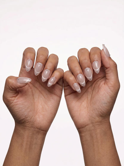Angelique Silver Line Set