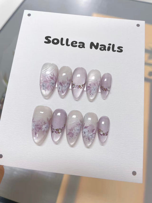 Lavender Grace Nails