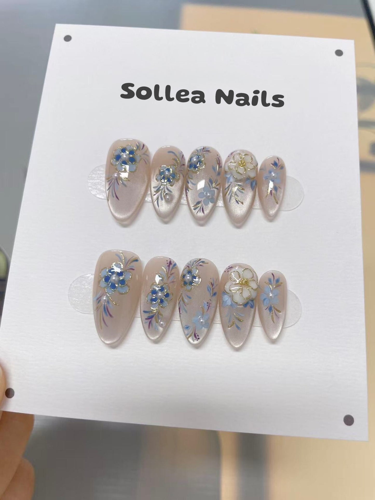 Pastel Symphony Nails