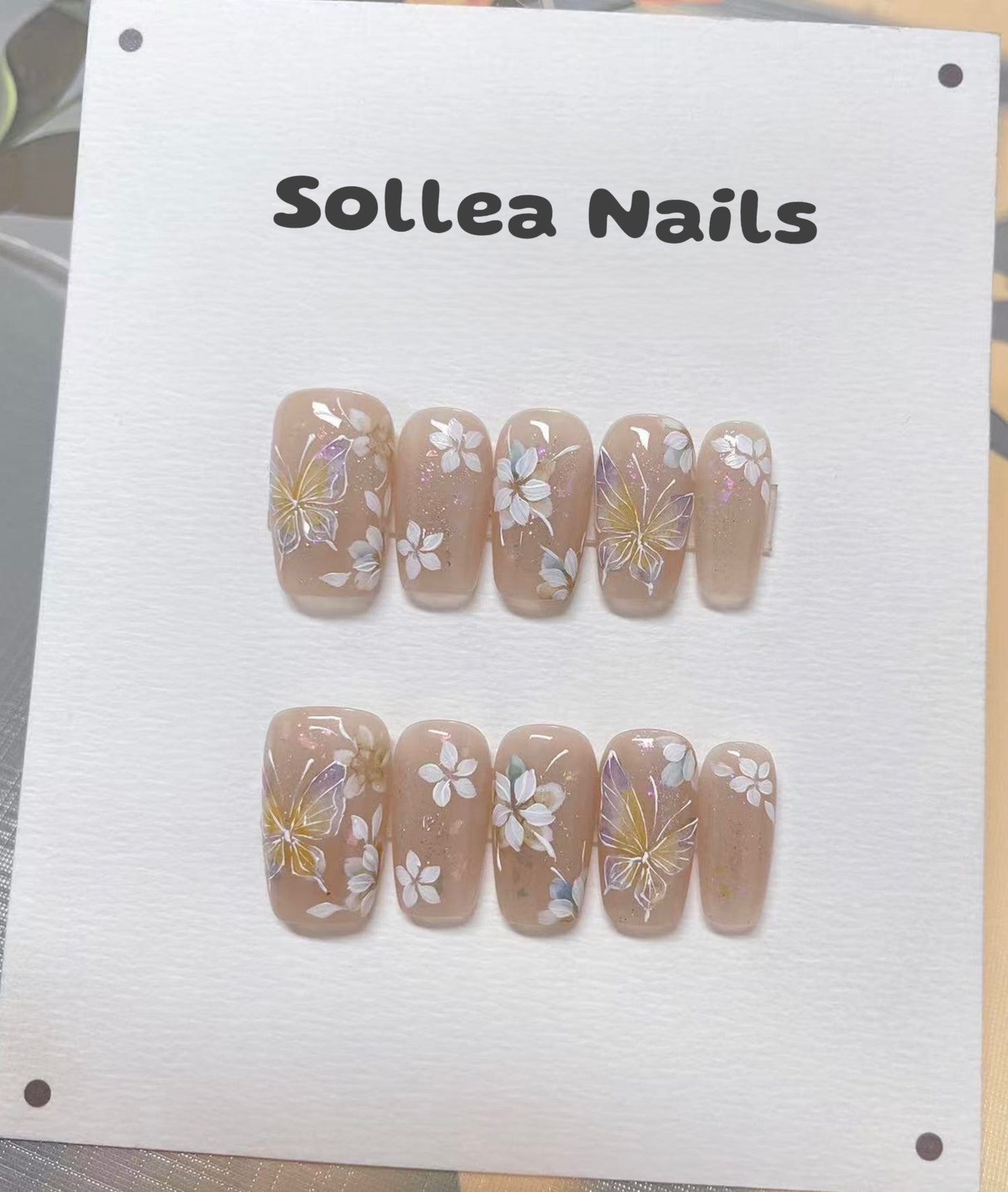 Charmed Meadow Nails