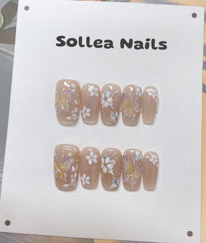 Charmed Meadow Nails