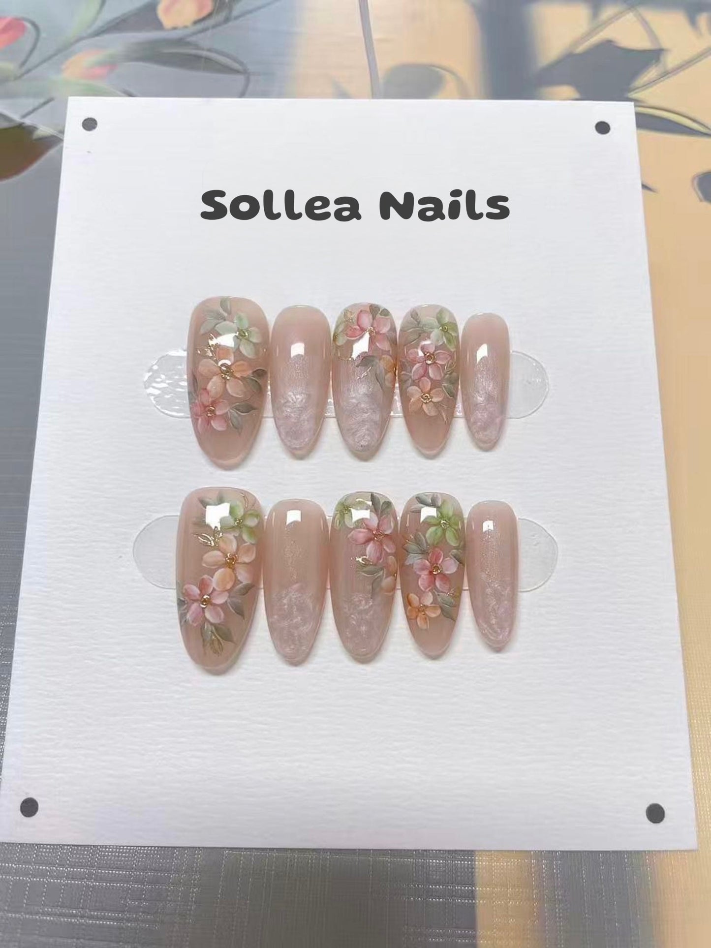 Garden Whisper Nails
