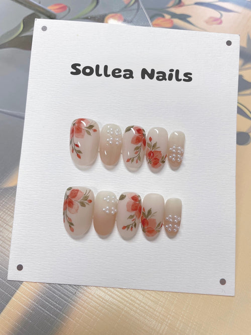 Blossom Pearl Nails