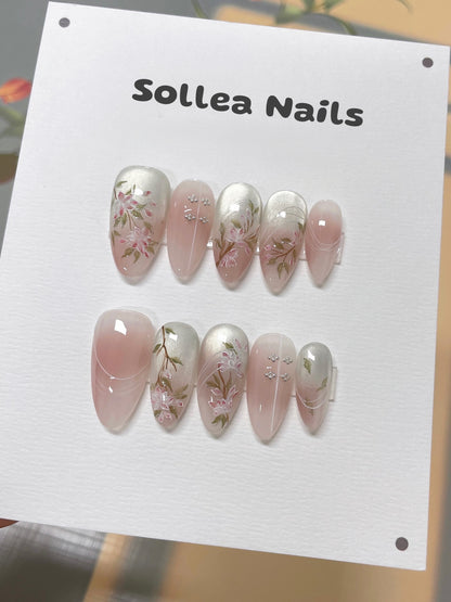 Petal Blush Nails