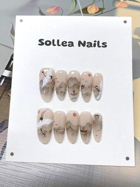 Crane Serenity Nails