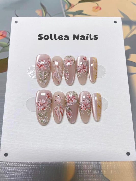 Songbird Garden Nails