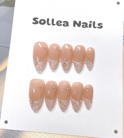 Ballet Glow Nails