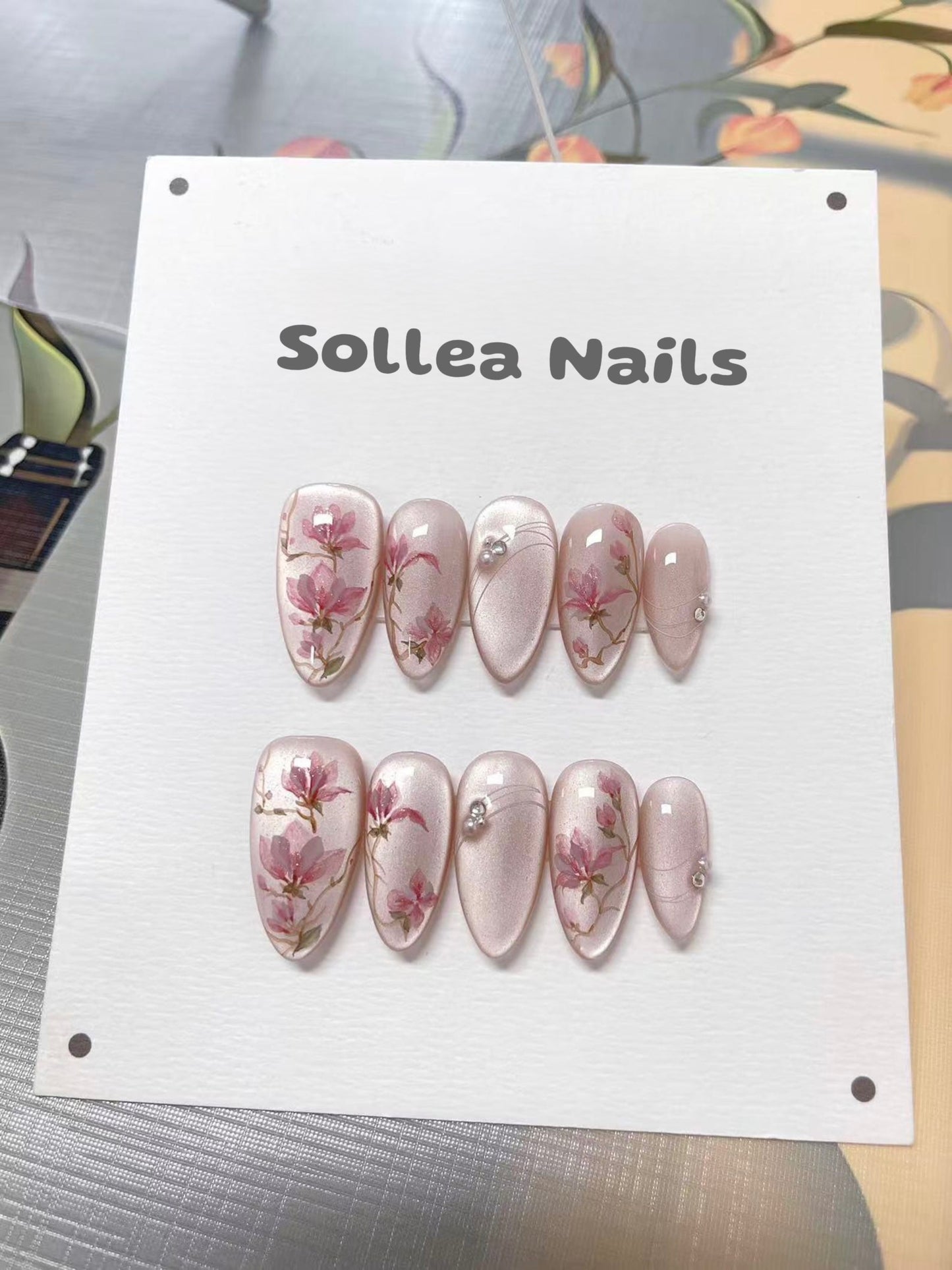 Petal Mist Nails