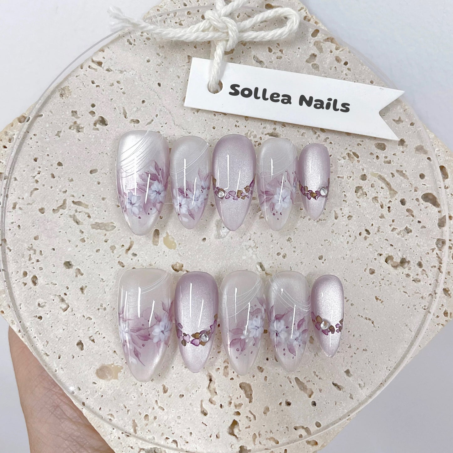 Lavender Grace Nails