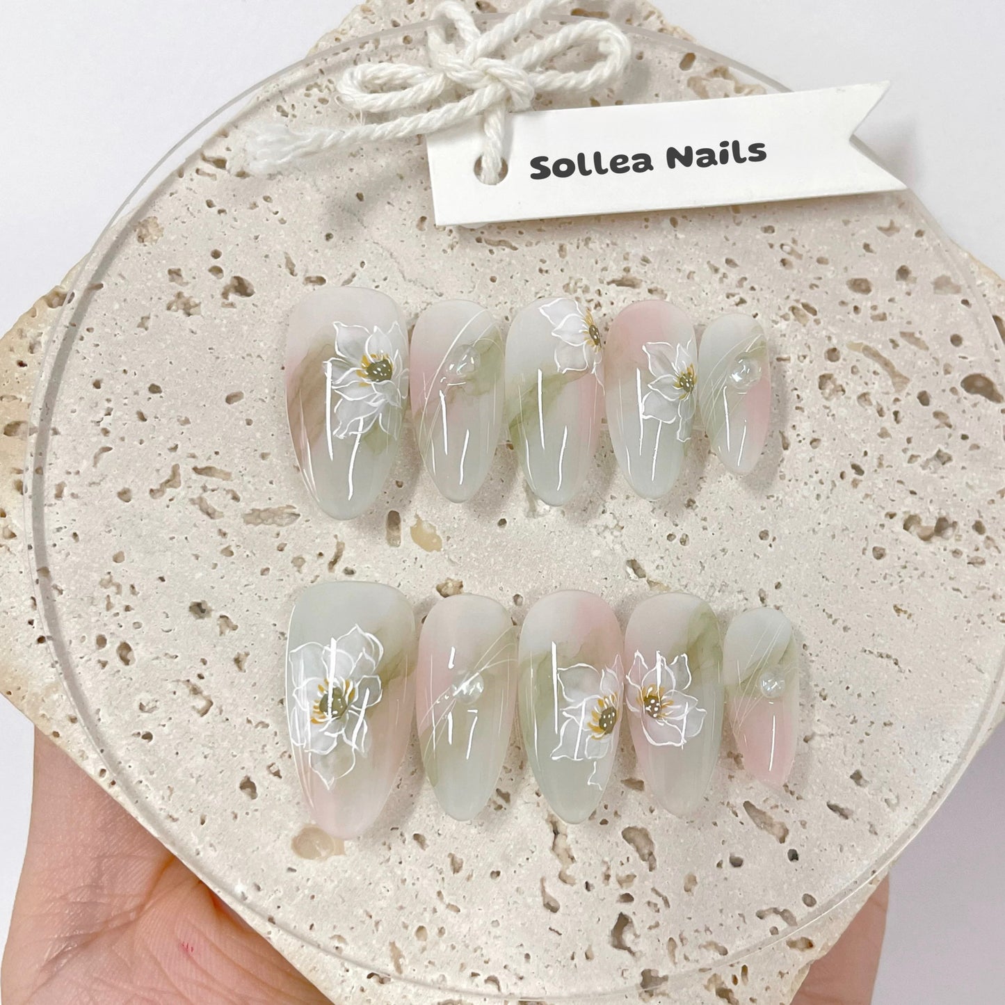 Pastel Bloom Nails