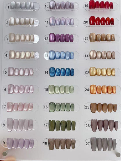 Magnetic Shimmer Nails