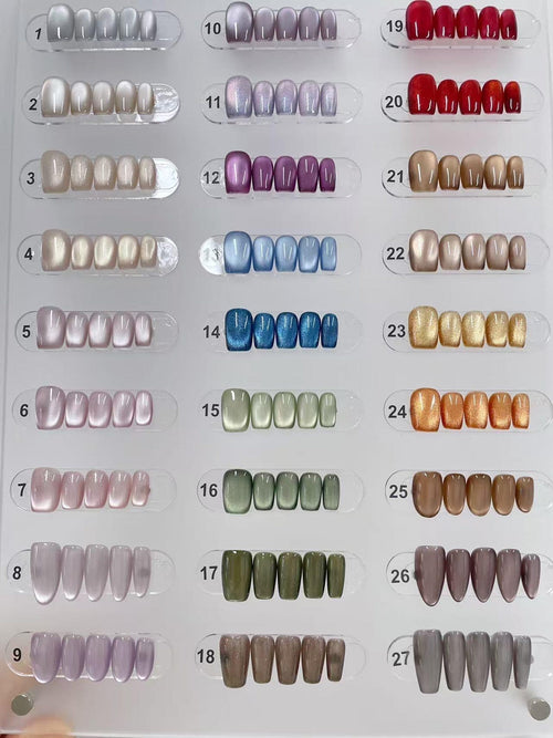 Magnetic Shimmer Nails