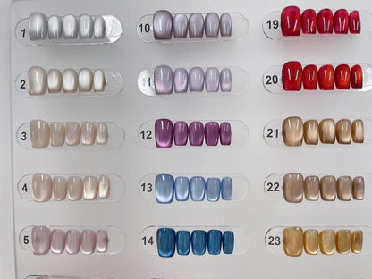 Magnetic Shimmer Nails