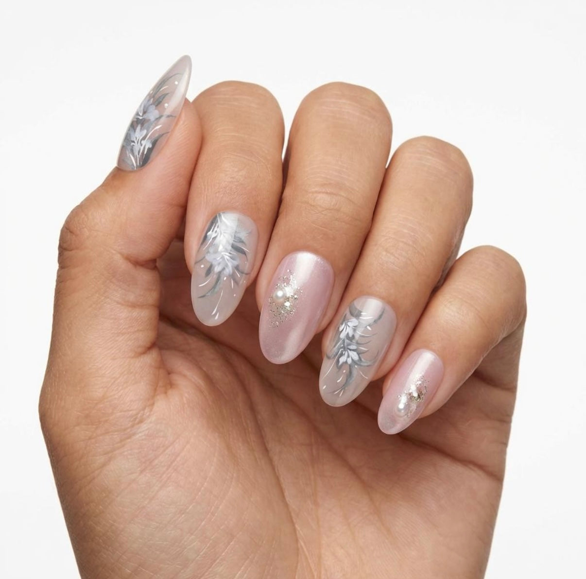 Floral Mist Nails