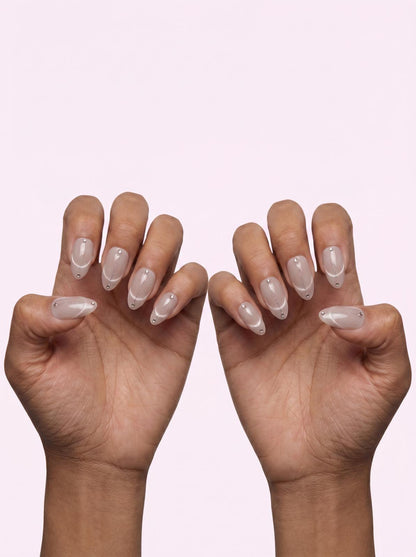 Angelique Silver Line Set