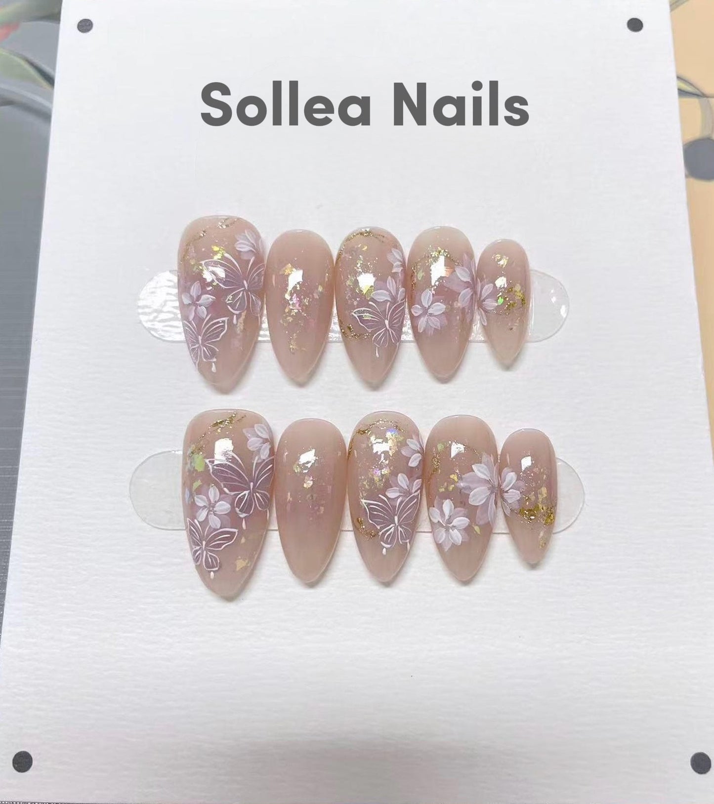 Charmglow Camellia Nails
